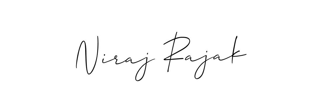 Best and Professional Signature Style for Niraj Rajak. Allison_Script Best Signature Style Collection. Niraj Rajak signature style 2 images and pictures png