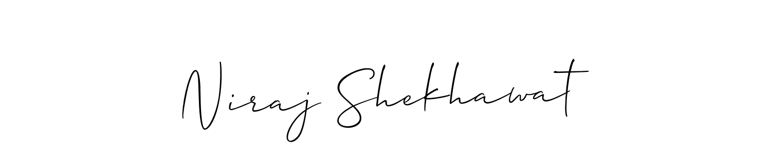 Once you've used our free online signature maker to create your best signature Allison_Script style, it's time to enjoy all of the benefits that Niraj Shekhawat name signing documents. Niraj Shekhawat signature style 2 images and pictures png