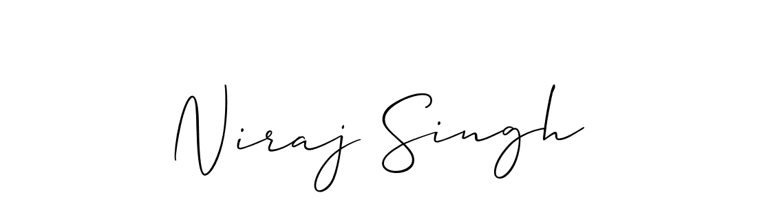 Best and Professional Signature Style for Niraj Singh. Allison_Script Best Signature Style Collection. Niraj Singh signature style 2 images and pictures png
