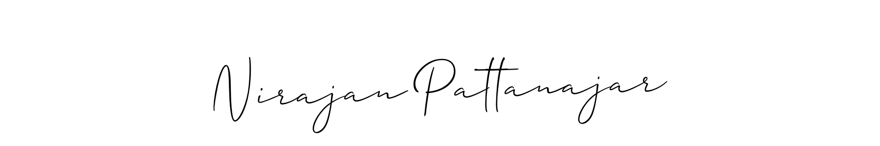 if you are searching for the best signature style for your name Nirajan Pattanajar. so please give up your signature search. here we have designed multiple signature styles  using Allison_Script. Nirajan Pattanajar signature style 2 images and pictures png