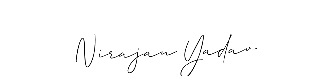 Best and Professional Signature Style for Nirajan Yadav. Allison_Script Best Signature Style Collection. Nirajan Yadav signature style 2 images and pictures png