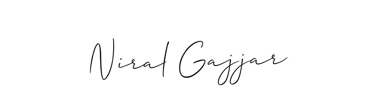 Once you've used our free online signature maker to create your best signature Allison_Script style, it's time to enjoy all of the benefits that Niral Gajjar name signing documents. Niral Gajjar signature style 2 images and pictures png