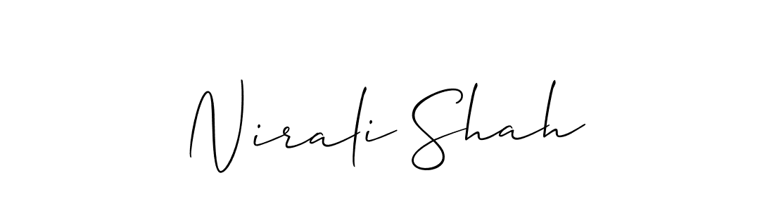 Check out images of Autograph of Nirali Shah name. Actor Nirali Shah Signature Style. Allison_Script is a professional sign style online. Nirali Shah signature style 2 images and pictures png