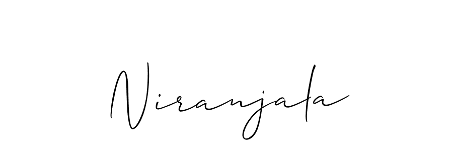 You can use this online signature creator to create a handwritten signature for the name Niranjala. This is the best online autograph maker. Niranjala signature style 2 images and pictures png