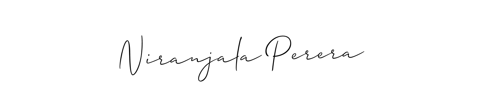 How to Draw Niranjala Perera signature style? Allison_Script is a latest design signature styles for name Niranjala Perera. Niranjala Perera signature style 2 images and pictures png