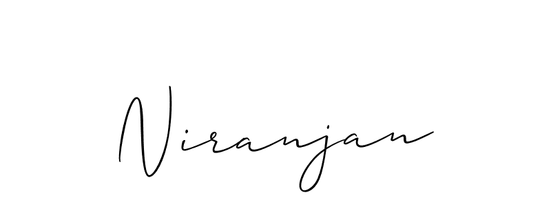 Niranjan stylish signature style. Best Handwritten Sign (Allison_Script) for my name. Handwritten Signature Collection Ideas for my name Niranjan. Niranjan signature style 2 images and pictures png