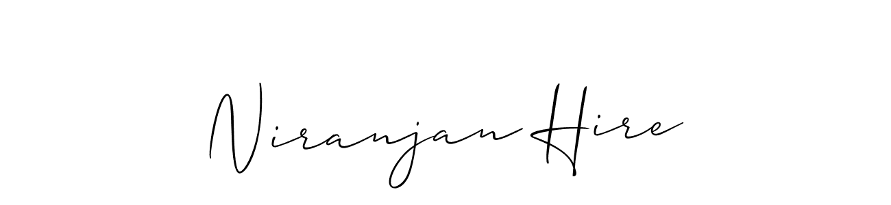 You can use this online signature creator to create a handwritten signature for the name Niranjan Hire. This is the best online autograph maker. Niranjan Hire signature style 2 images and pictures png