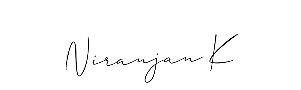Check out images of Autograph of Niranjan K name. Actor Niranjan K Signature Style. Allison_Script is a professional sign style online. Niranjan K signature style 2 images and pictures png