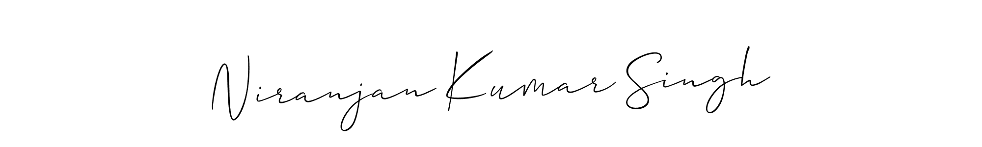 Make a short Niranjan Kumar Singh signature style. Manage your documents anywhere anytime using Allison_Script. Create and add eSignatures, submit forms, share and send files easily. Niranjan Kumar Singh signature style 2 images and pictures png