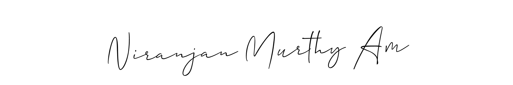 Here are the top 10 professional signature styles for the name Niranjan Murthy Am. These are the best autograph styles you can use for your name. Niranjan Murthy Am signature style 2 images and pictures png