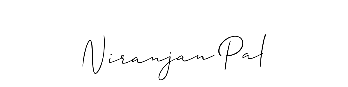 Create a beautiful signature design for name Niranjan Pal. With this signature (Allison_Script) fonts, you can make a handwritten signature for free. Niranjan Pal signature style 2 images and pictures png