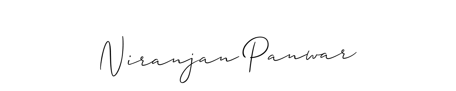 Similarly Allison_Script is the best handwritten signature design. Signature creator online .You can use it as an online autograph creator for name Niranjan Panwar. Niranjan Panwar signature style 2 images and pictures png