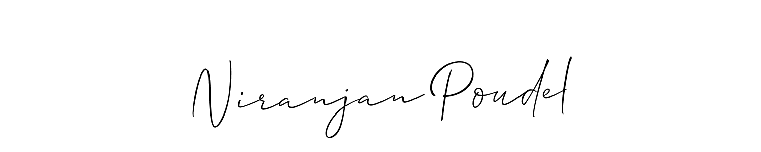 This is the best signature style for the Niranjan Poudel name. Also you like these signature font (Allison_Script). Mix name signature. Niranjan Poudel signature style 2 images and pictures png