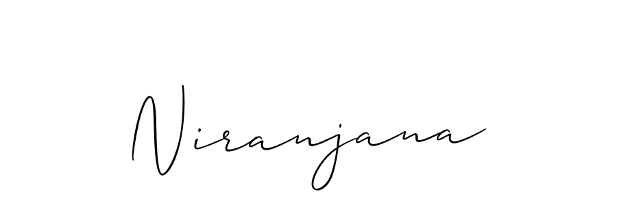 Also we have Niranjana name is the best signature style. Create professional handwritten signature collection using Allison_Script autograph style. Niranjana signature style 2 images and pictures png