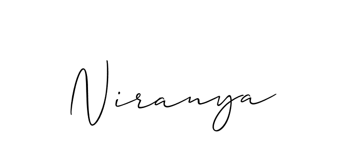 How to Draw Niranya signature style? Allison_Script is a latest design signature styles for name Niranya. Niranya signature style 2 images and pictures png