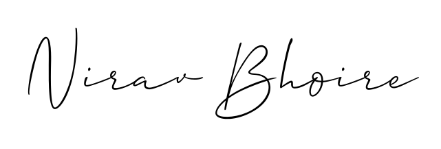 Use a signature maker to create a handwritten signature online. With this signature software, you can design (Allison_Script) your own signature for name Nirav Bhoire. Nirav Bhoire signature style 2 images and pictures png