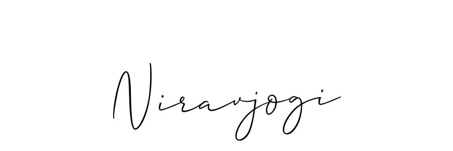 Allison_Script is a professional signature style that is perfect for those who want to add a touch of class to their signature. It is also a great choice for those who want to make their signature more unique. Get Niravjogi name to fancy signature for free. Niravjogi signature style 2 images and pictures png