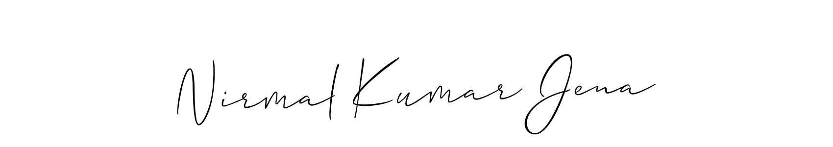 Here are the top 10 professional signature styles for the name Nirmal Kumar Jena. These are the best autograph styles you can use for your name. Nirmal Kumar Jena signature style 2 images and pictures png