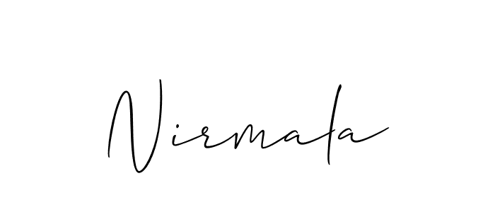 Once you've used our free online signature maker to create your best signature Allison_Script style, it's time to enjoy all of the benefits that Nirmala name signing documents. Nirmala signature style 2 images and pictures png