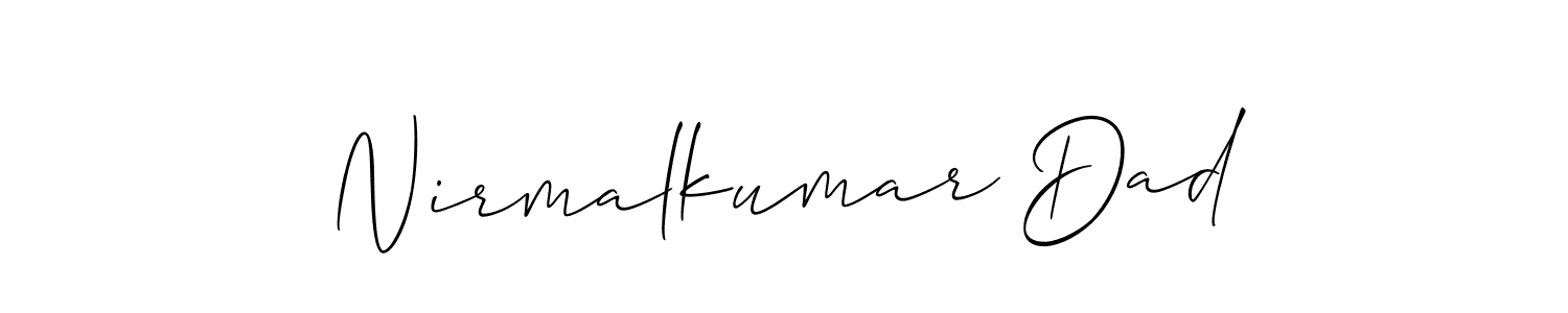 Check out images of Autograph of Nirmalkumar Dad name. Actor Nirmalkumar Dad Signature Style. Allison_Script is a professional sign style online. Nirmalkumar Dad signature style 2 images and pictures png