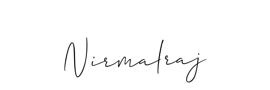 It looks lik you need a new signature style for name Nirmalraj. Design unique handwritten (Allison_Script) signature with our free signature maker in just a few clicks. Nirmalraj signature style 2 images and pictures png