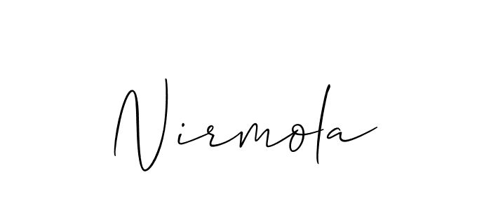 This is the best signature style for the Nirmola name. Also you like these signature font (Allison_Script). Mix name signature. Nirmola signature style 2 images and pictures png