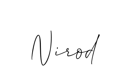 It looks lik you need a new signature style for name Nirod. Design unique handwritten (Allison_Script) signature with our free signature maker in just a few clicks. Nirod signature style 2 images and pictures png