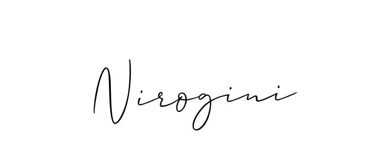 See photos of Nirogini official signature by Spectra . Check more albums & portfolios. Read reviews & check more about Allison_Script font. Nirogini signature style 2 images and pictures png