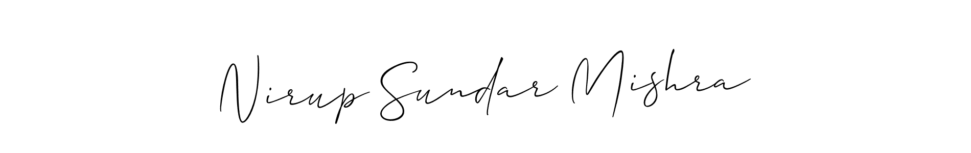 You can use this online signature creator to create a handwritten signature for the name Nirup Sundar Mishra. This is the best online autograph maker. Nirup Sundar Mishra signature style 2 images and pictures png