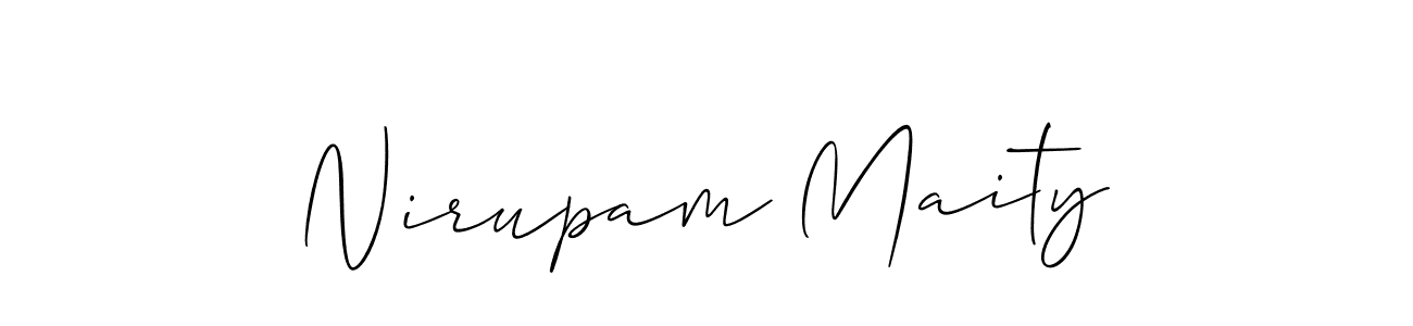 Once you've used our free online signature maker to create your best signature Allison_Script style, it's time to enjoy all of the benefits that Nirupam Maity name signing documents. Nirupam Maity signature style 2 images and pictures png