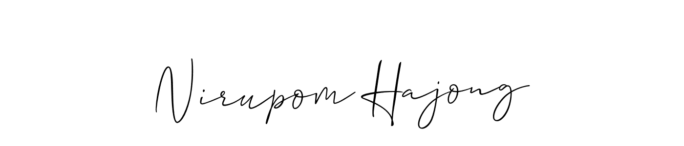 See photos of Nirupom Hajong official signature by Spectra . Check more albums & portfolios. Read reviews & check more about Allison_Script font. Nirupom Hajong signature style 2 images and pictures png