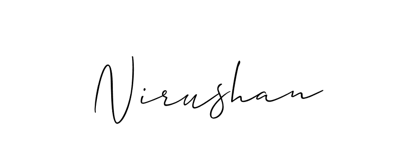 Also You can easily find your signature by using the search form. We will create Nirushan name handwritten signature images for you free of cost using Allison_Script sign style. Nirushan signature style 2 images and pictures png