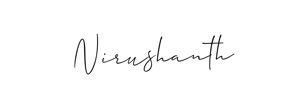 Check out images of Autograph of Nirushanth name. Actor Nirushanth Signature Style. Allison_Script is a professional sign style online. Nirushanth signature style 2 images and pictures png