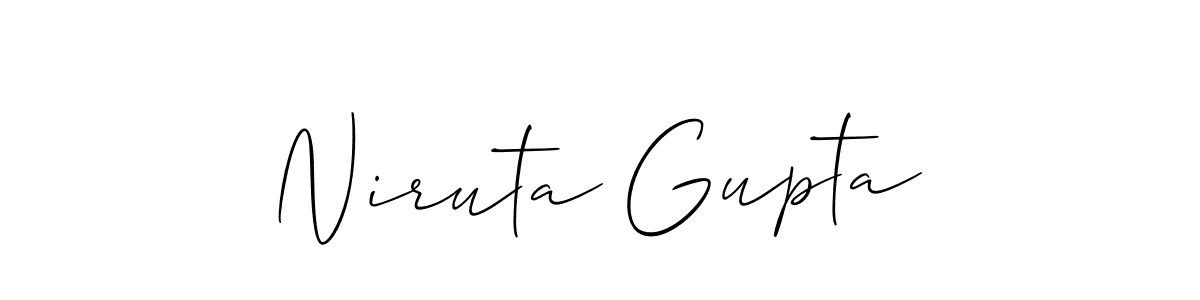 Once you've used our free online signature maker to create your best signature Allison_Script style, it's time to enjoy all of the benefits that Niruta Gupta name signing documents. Niruta Gupta signature style 2 images and pictures png