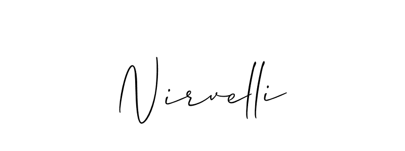 Here are the top 10 professional signature styles for the name Nirvelli. These are the best autograph styles you can use for your name. Nirvelli signature style 2 images and pictures png