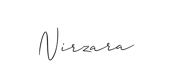 Once you've used our free online signature maker to create your best signature Allison_Script style, it's time to enjoy all of the benefits that Nirzara name signing documents. Nirzara signature style 2 images and pictures png