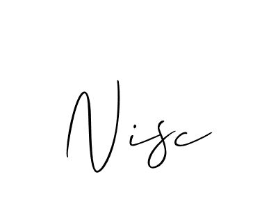 You can use this online signature creator to create a handwritten signature for the name Nisc. This is the best online autograph maker. Nisc signature style 2 images and pictures png