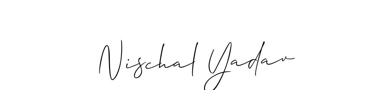 You can use this online signature creator to create a handwritten signature for the name Nischal Yadav. This is the best online autograph maker. Nischal Yadav signature style 2 images and pictures png