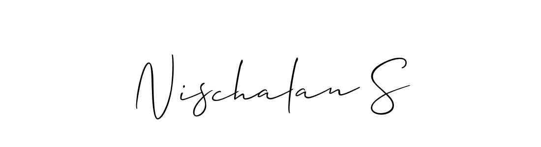 You can use this online signature creator to create a handwritten signature for the name Nischalan S. This is the best online autograph maker. Nischalan S signature style 2 images and pictures png