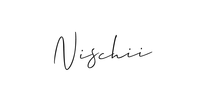 This is the best signature style for the Nischii name. Also you like these signature font (Allison_Script). Mix name signature. Nischii signature style 2 images and pictures png