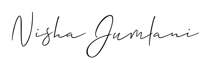 Create an unforgettable impression when signing with Nisha Jumlani name styled in Allison_Script typography. 100% free online generator. Nisha Jumlani signature style 2 images and pictures png