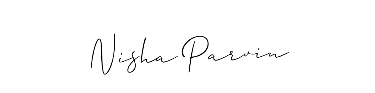 You can use this online signature creator to create a handwritten signature for the name Nisha Parvin. This is the best online autograph maker. Nisha Parvin signature style 2 images and pictures png