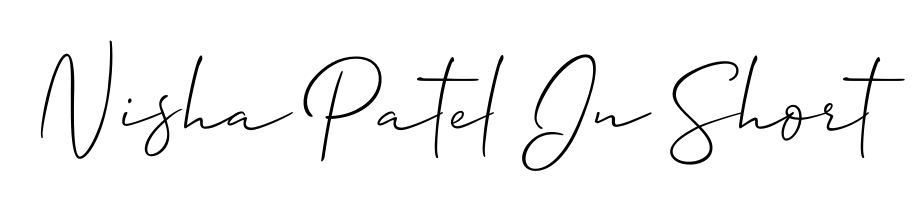 Also we have Nisha Patel In Short name is the best signature style. Create professional handwritten signature collection using Allison_Script autograph style. Nisha Patel In Short signature style 2 images and pictures png