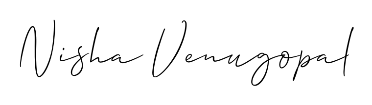 Upgrade your professional image with Nisha Venugopal signature created with Allison_Script font. Fast, free, and watermark-free download. Nisha Venugopal signature style 2 images and pictures png