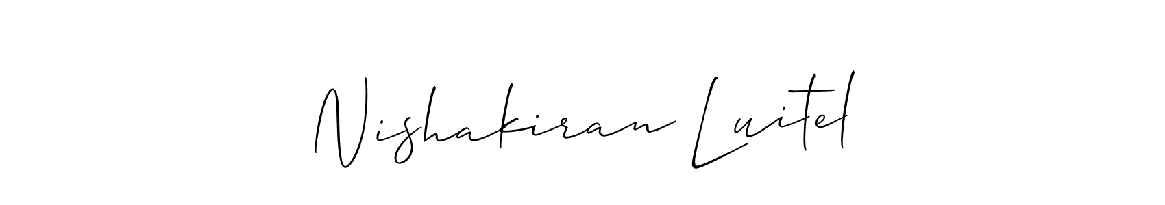 Best and Professional Signature Style for Nishakiran Luitel. Allison_Script Best Signature Style Collection. Nishakiran Luitel signature style 2 images and pictures png