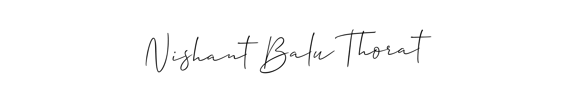 Once you've used our free online signature maker to create your best signature Allison_Script style, it's time to enjoy all of the benefits that Nishant Balu Thorat name signing documents. Nishant Balu Thorat signature style 2 images and pictures png
