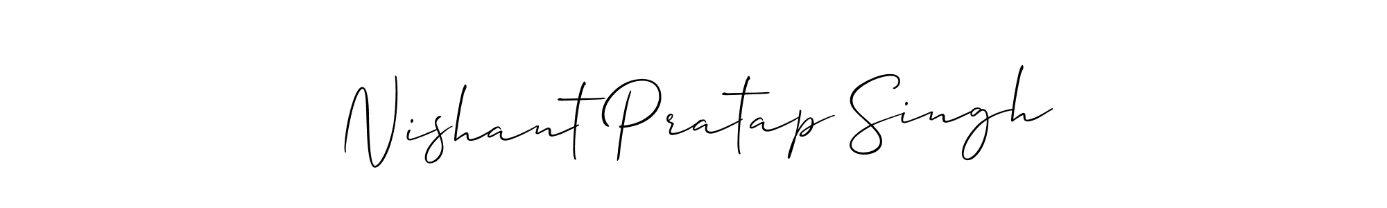 See photos of Nishant Pratap Singh official signature by Spectra . Check more albums & portfolios. Read reviews & check more about Allison_Script font. Nishant Pratap Singh signature style 2 images and pictures png