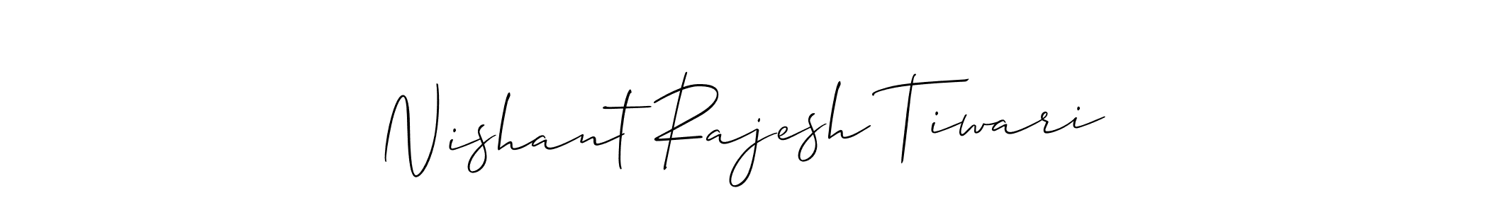 You can use this online signature creator to create a handwritten signature for the name Nishant Rajesh Tiwari. This is the best online autograph maker. Nishant Rajesh Tiwari signature style 2 images and pictures png