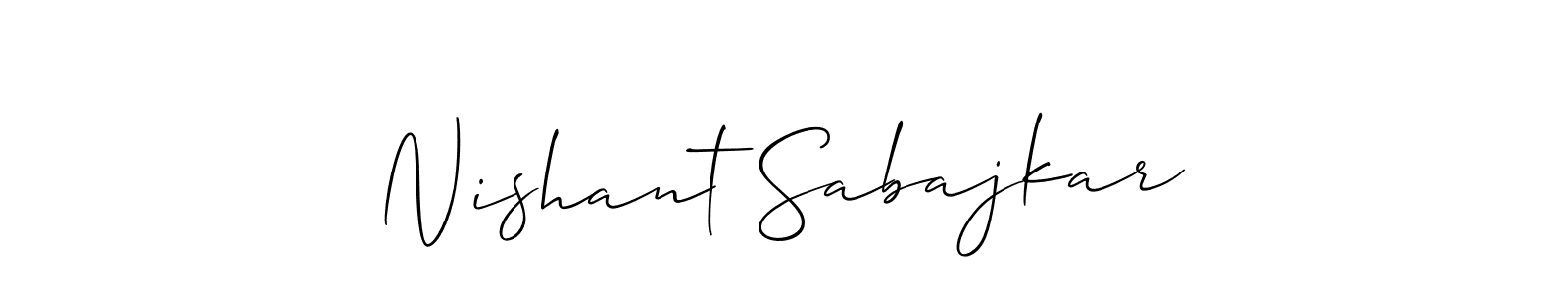 See photos of Nishant Sabajkar official signature by Spectra . Check more albums & portfolios. Read reviews & check more about Allison_Script font. Nishant Sabajkar signature style 2 images and pictures png