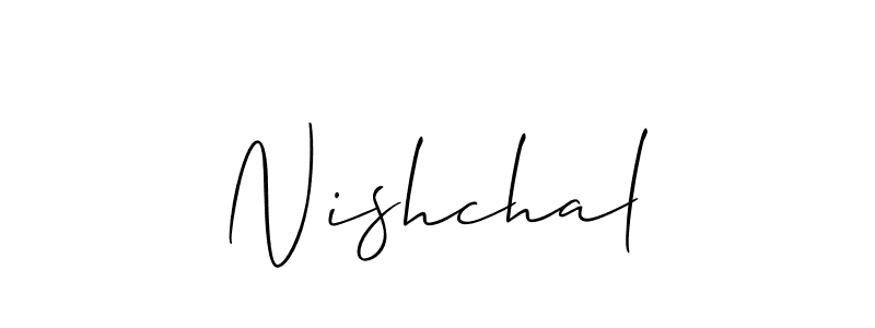 Once you've used our free online signature maker to create your best signature Allison_Script style, it's time to enjoy all of the benefits that Nishchal name signing documents. Nishchal signature style 2 images and pictures png